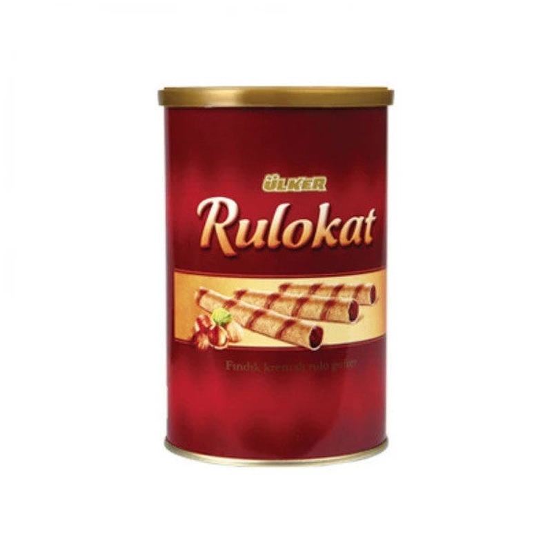 lker Rulokat Hazelnut Cream Wafer 170 Gr 6 Pieces