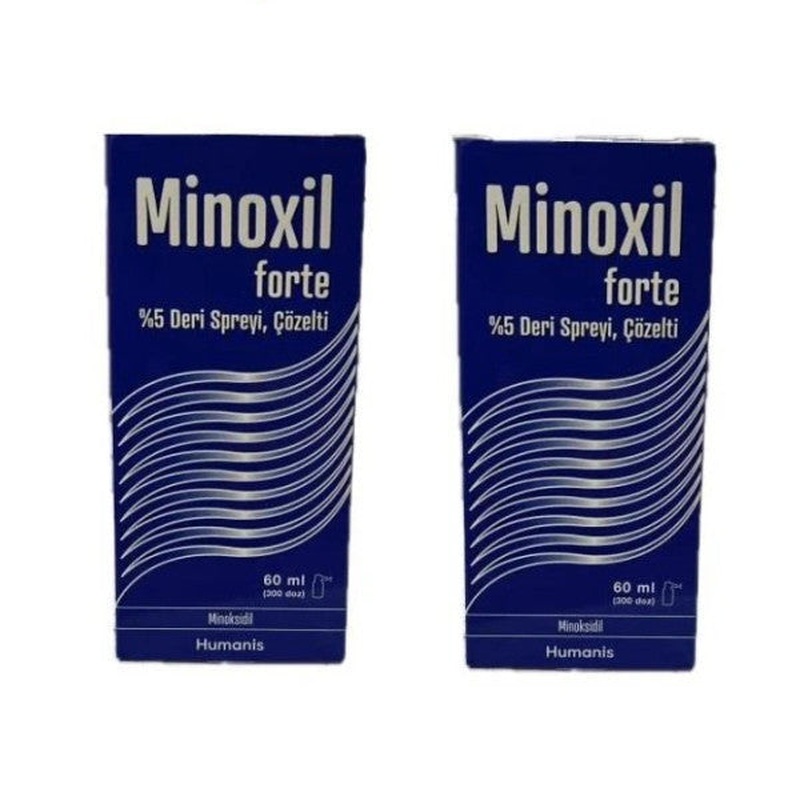 Minoxil Forte 5% 60 Ml Package Leather Care Spray 2 Pieces