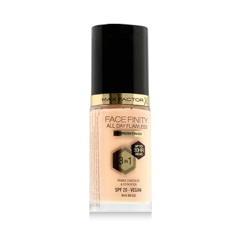 Max Factor Facefinity All Day Flawless 3in1 Airbrush Finish SPF 20 (N55 Beige) 30 ml