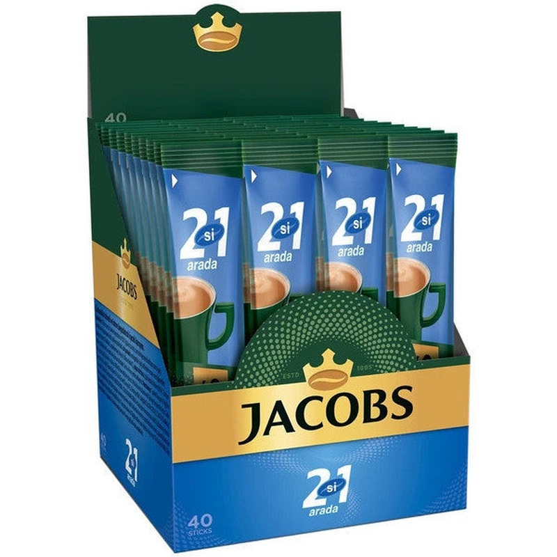 Jacobs Original 2 in 1 40-Pack Instant Coffee