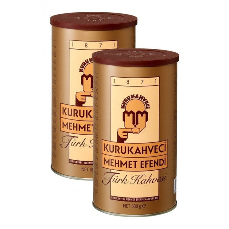 Pulled Tin Packaging Turkish Coffee 500 G X 2 Pieces 8690627023500