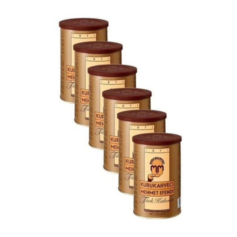 Turkish Coffee 250 Gr Tin X 6 Pieces