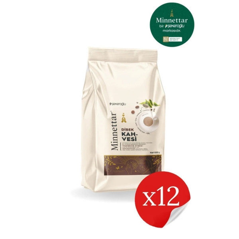 Grateful Dibek Coffee 12 X 1000 Gr (12 Pieces)