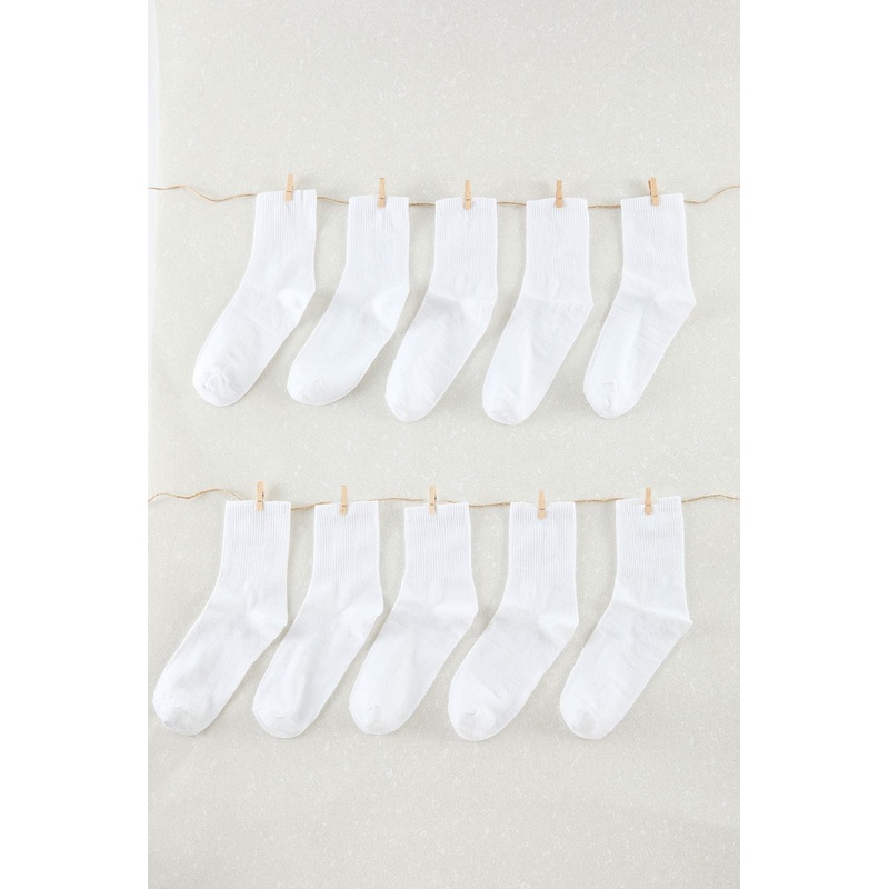 Man Unisex Textured Sock