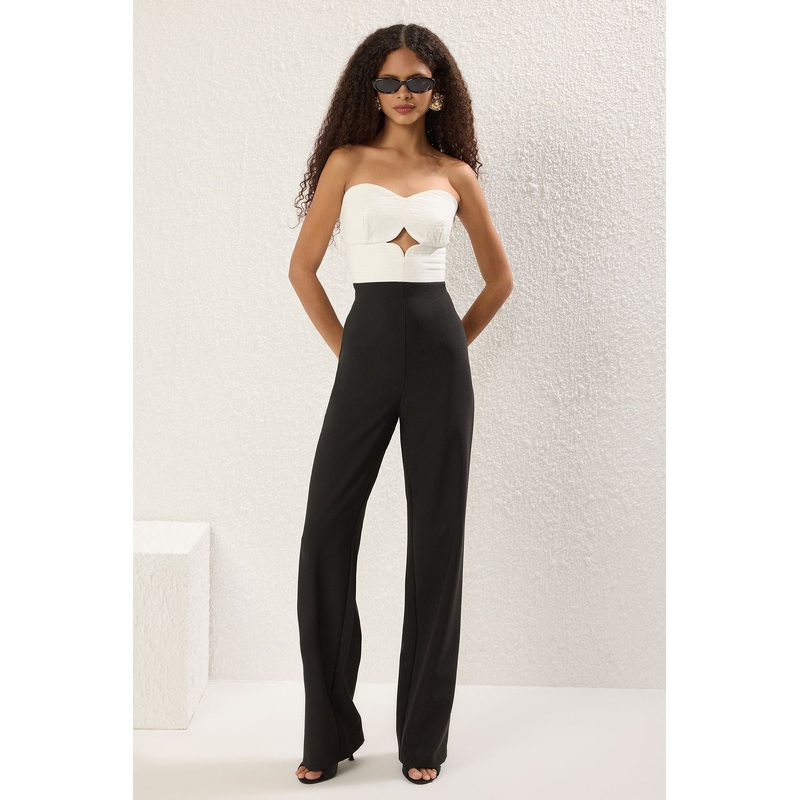 Women's Very Colorful Straight Sleeveless Stylish/night Fitted Overalls