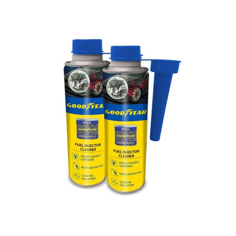 Goodyear Petrol Injector Cleaner Fuel Additive Set 300 Ml (2 Pieces)