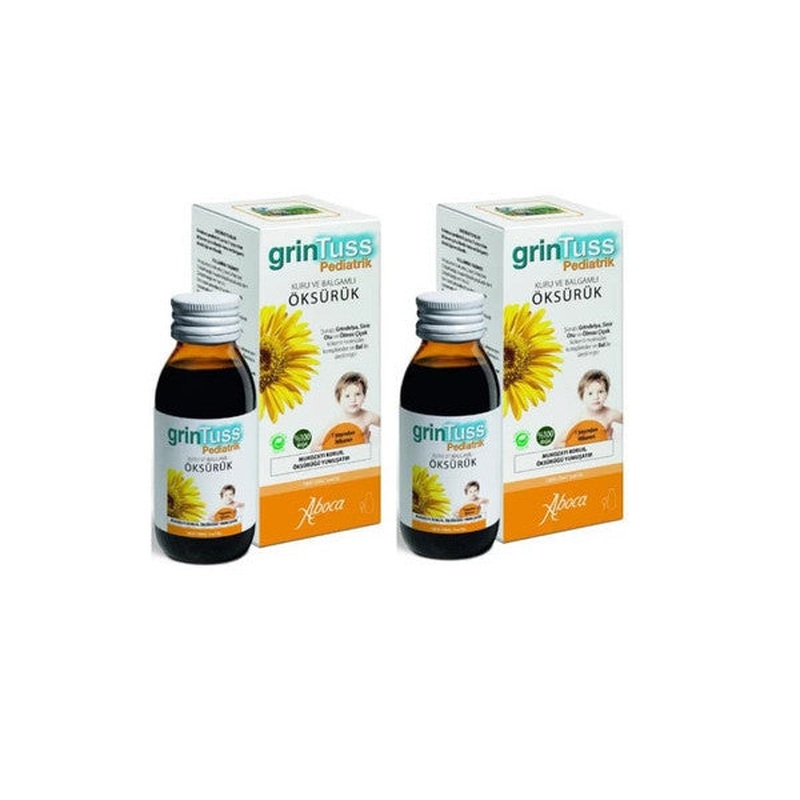 Grintuss Pediatric Cough Syrup 128 Gr 2 Pieces