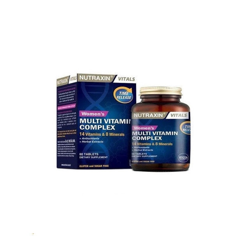 Nutraxin Women's Multivitamin Complex 60 Tablets