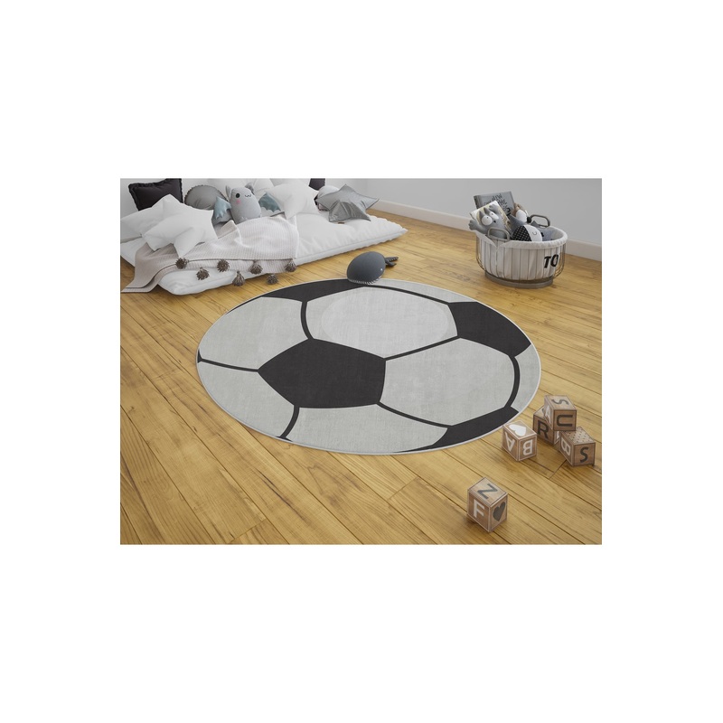 Round Special Design Young Children's Room Carpet Football