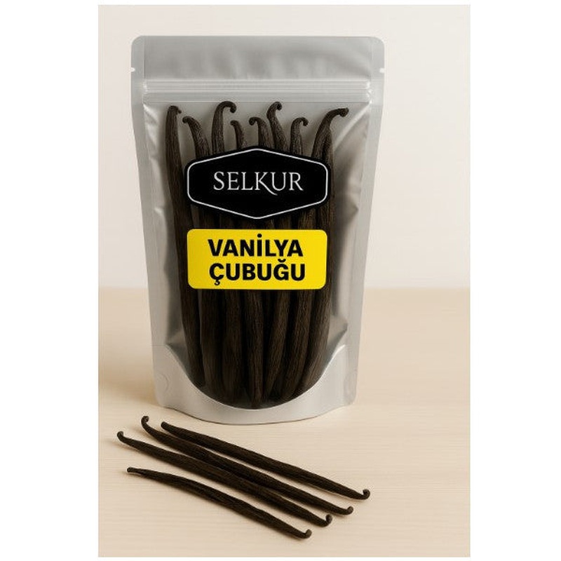 Vanilla Beans  10 Pieces (Vacuum Packed)