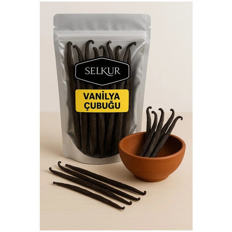 Vanilla Beans  2 Pieces (Vacuum Packed)