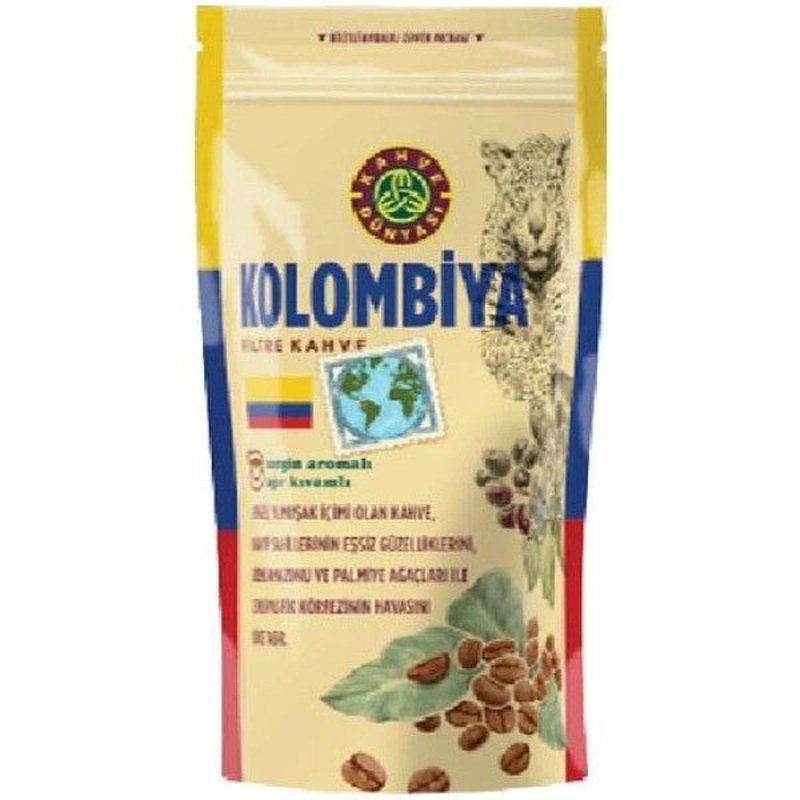 Coffee World Colombia Filter Coffee 250 Gr