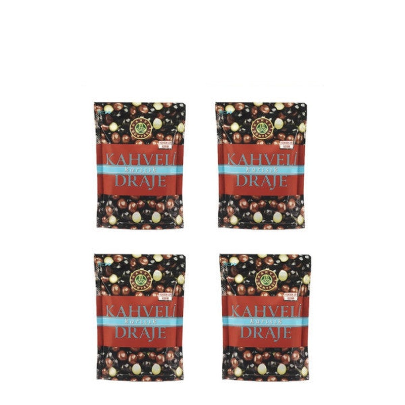 Kahve Dnyas Coffee Mixed Dragee 60 Gr X 4 Pieces