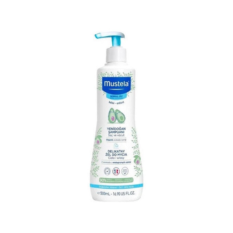 Mustela Gentle Cleansing Newborn Shampoo 500Ml