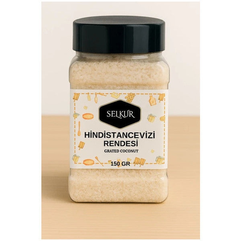 Selkur Coconut Flakes 150G  Additive-Free Premium Quality