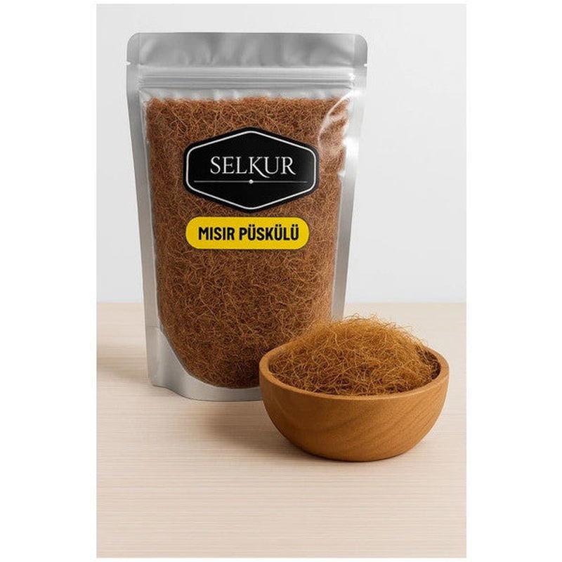 Selkur Corn Tassel, Corn Silk, Detox Tea, Form Tea 100Gr