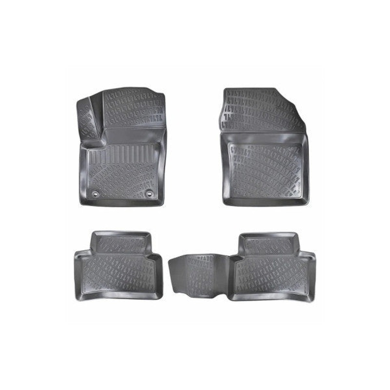 Toyota C-Hr 2016 3D Floor Mat Black