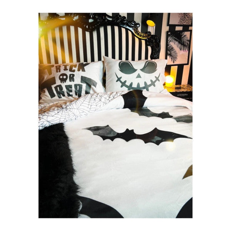 Trick Or Treat Double Duvet Cover Set