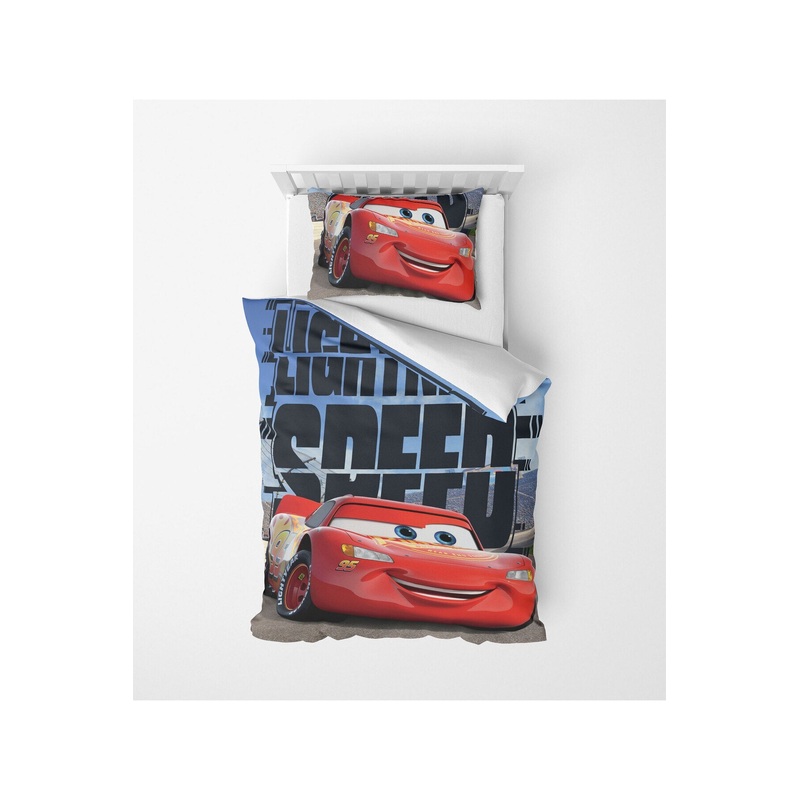 3D Digital Print Micro Satin Single Duvet Cover Set Cras Patterned