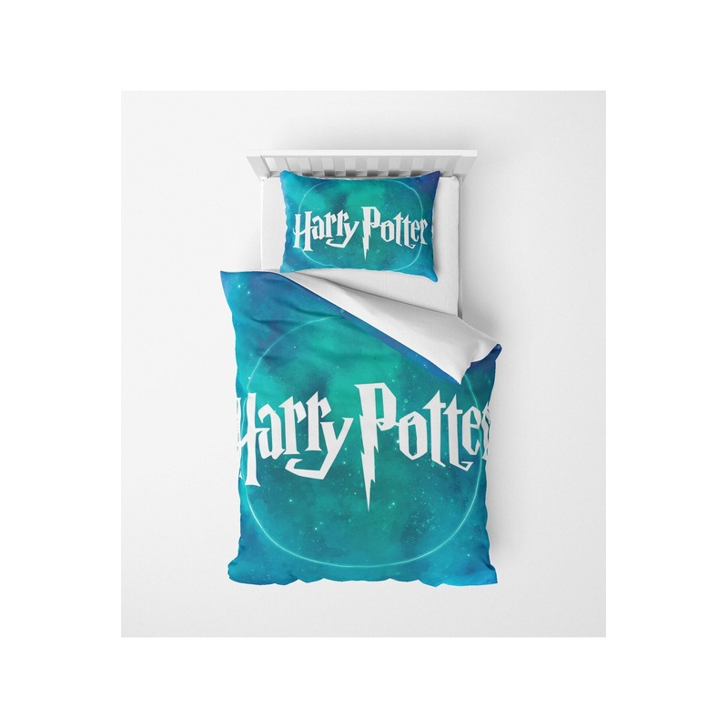 3D Digital Print Micro Satin Single Duvet Cover Set Harry Potter Patterned