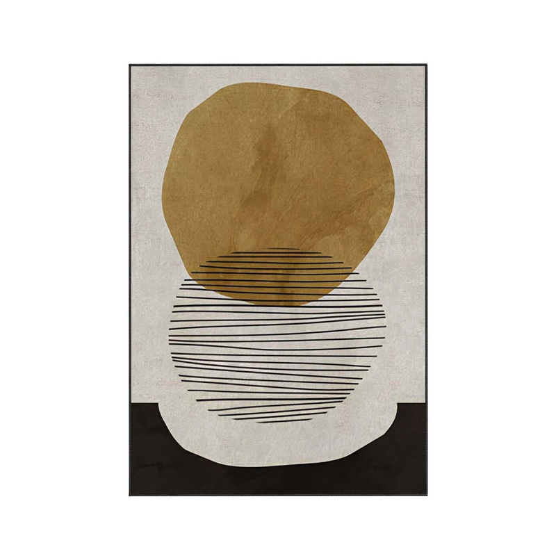 Digital Print Washable Non Slip Based Living Room Carpet