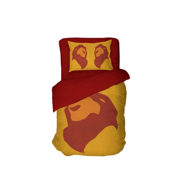 Lion 3D Digital Printing Single Duvet Cover Set | Duvet Cover And 1 Pcs Pillowcase | Bedding Set, Bedroom Decor