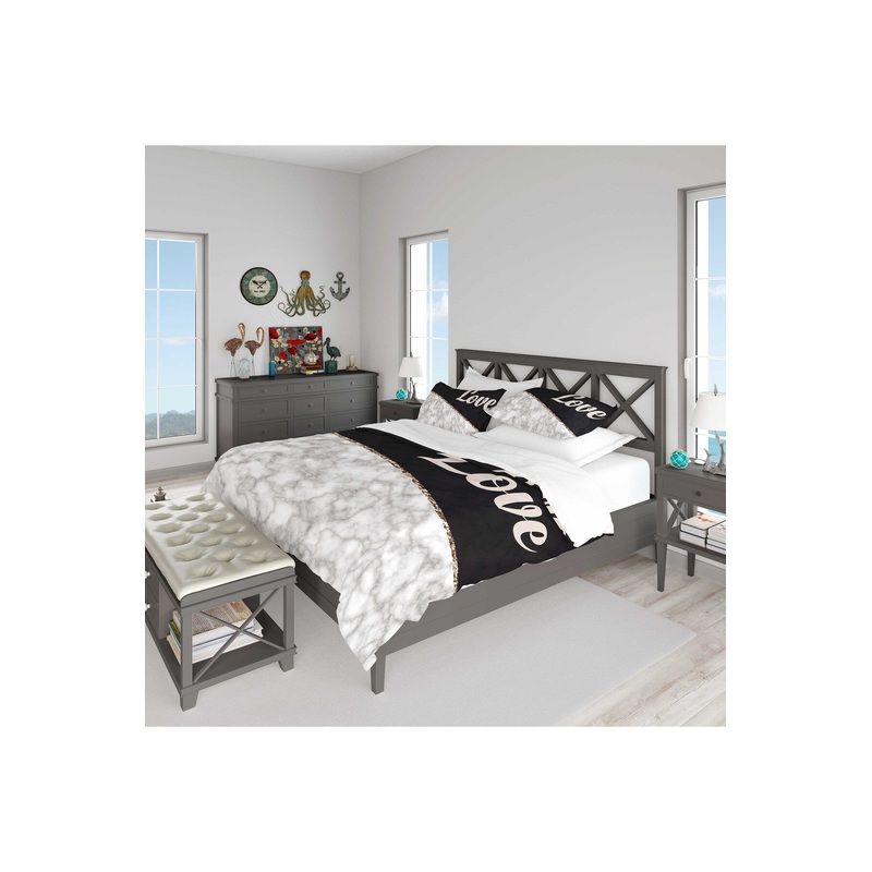 Love 3D Digital Printing Double Duvet Cover Set | Duvet Cover And 2 Pcs Pillowcases | Bedding Set, Bedroom Decor
