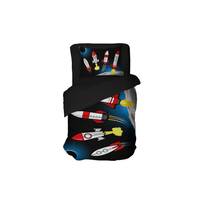 Missiles 3D Digital Printing Single Duvet Cover Set | Duvet Cover And 1 Pcs Pillowcase | Bedding Set, Bedroom Decor