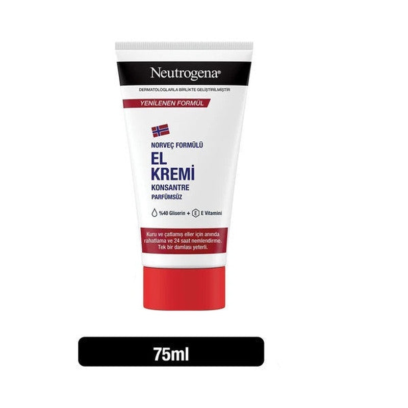 Neutrogena Norwegian Formula Hand Cream Unscented 75 Ml