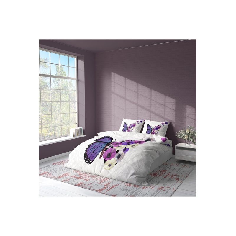 Printed Double Duvet Cover Set | Duvet Cover and 2 Pcs Pillowcases with Sheet | Bedding Set, Bedroom Decor