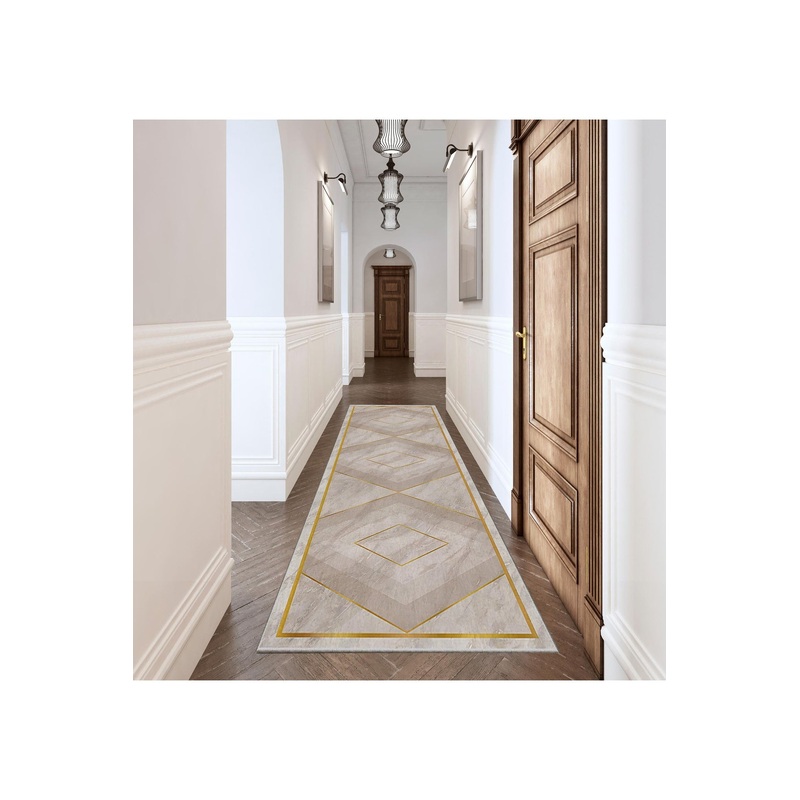 Printing Four Seasons Non Slip Washable Cutting Corridor Kitchen And Room Cutting Runner Pouf Carpet