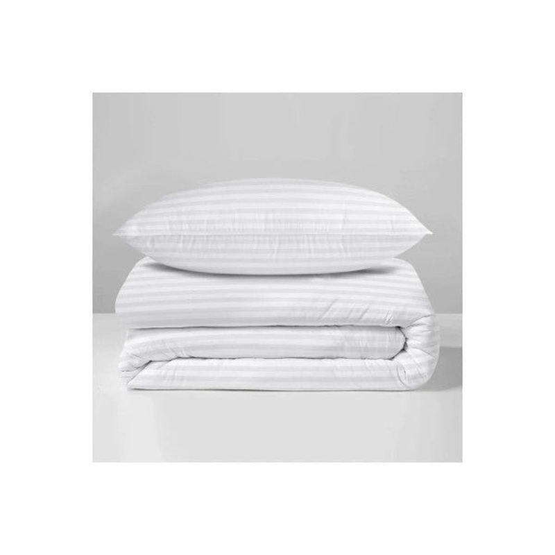 Striped Double Size Duvet Cover Set