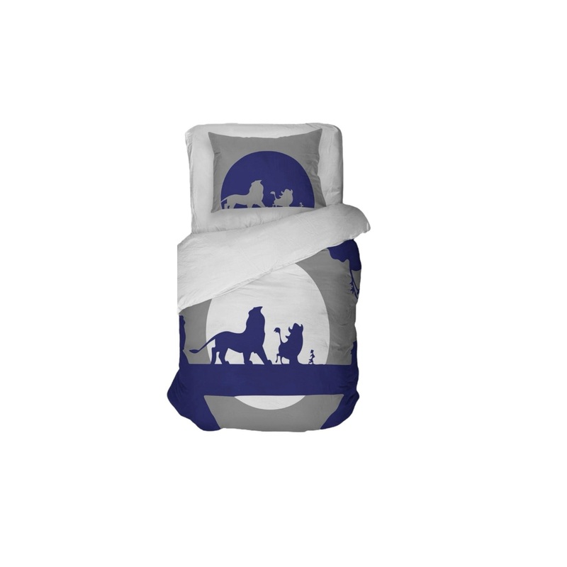 Blue King 3D Digital Printing Single Duvet Cover Set | Duvet Cover And 1 Pcs Pillowcase | Bedding Set, Bedroom Decor