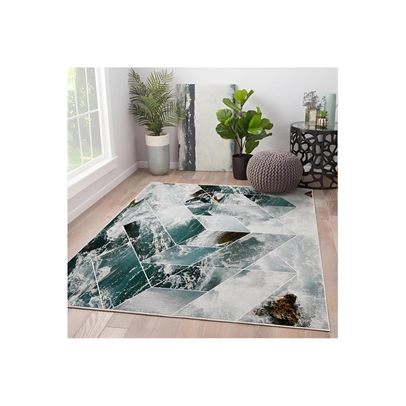 Seascape Digital Printed Carpet