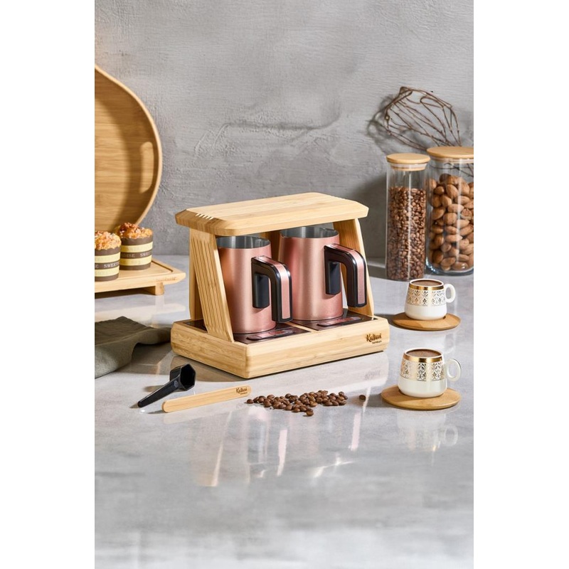 Bambum Kallavi - Turkish Coffee Machine Bronze Double