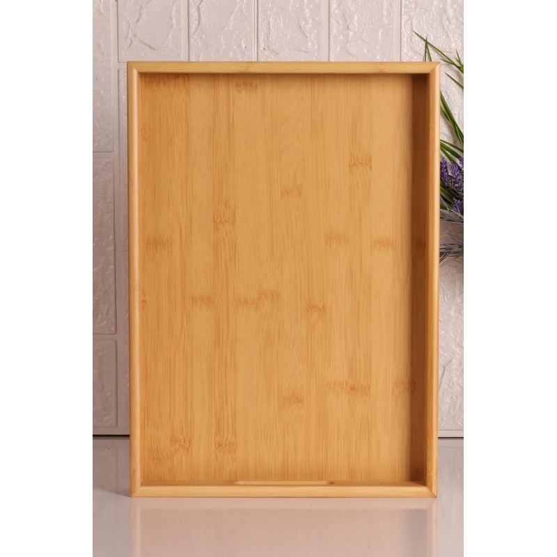 Bambum Marbella - Bamboo Patterned Tray Medium