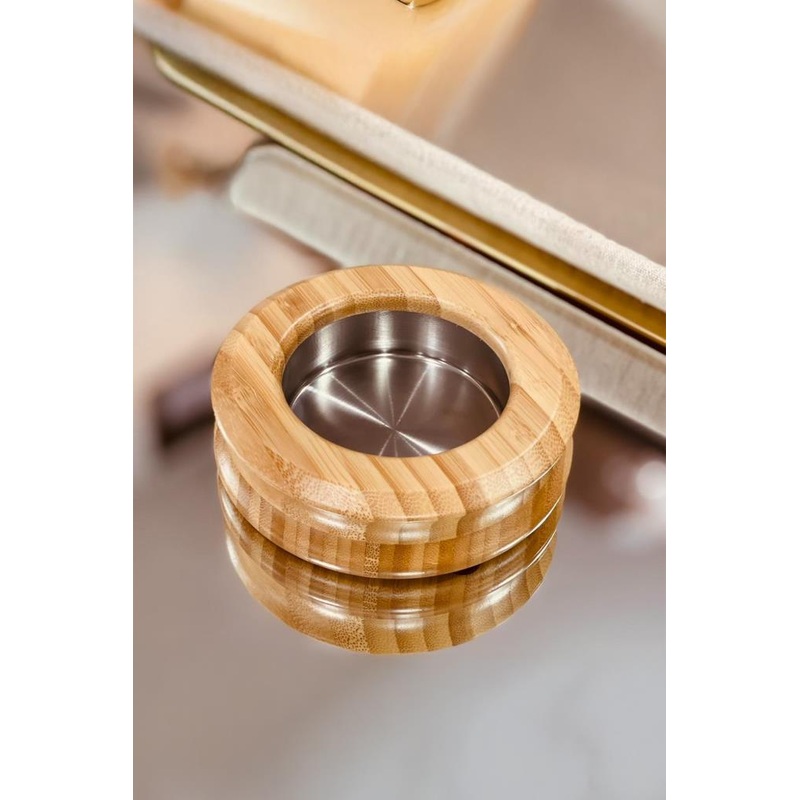 Bambum Natural Bamboo Office Ashtray