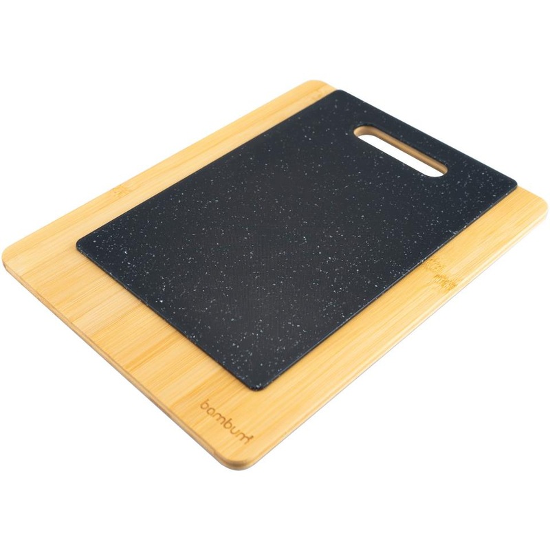 Leona - Double Cutting Board Black