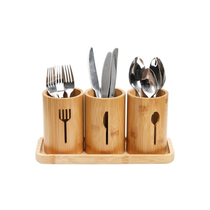 Miccho - 4 Piece Round Cutlery Stand