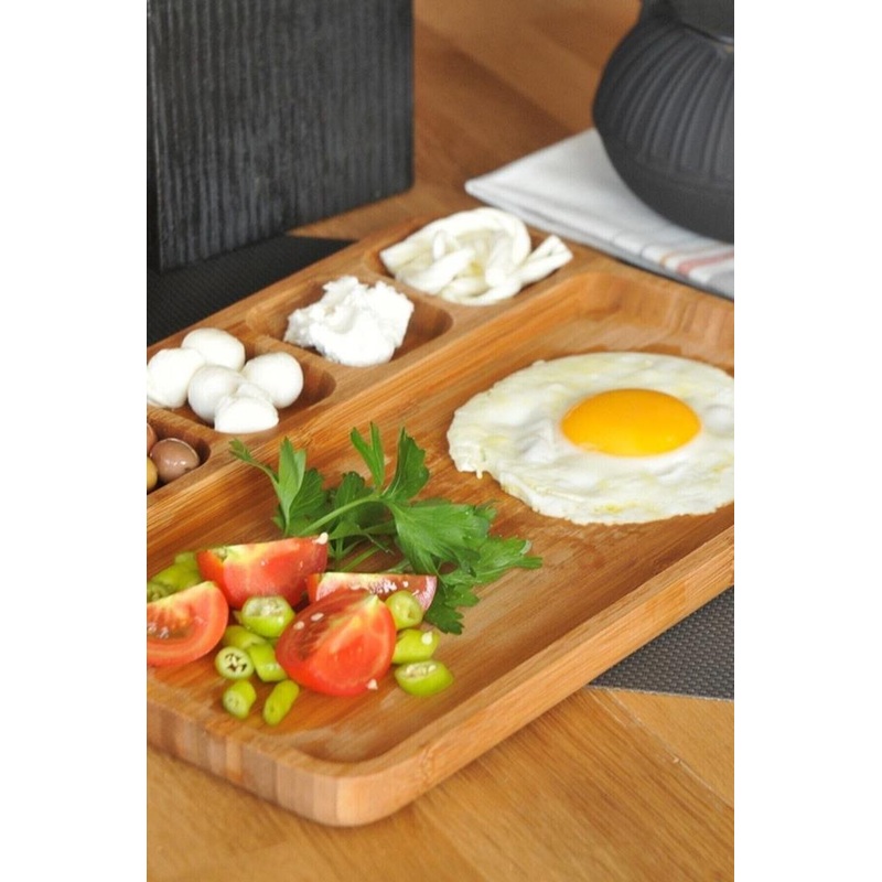 6-Compartment Serving Plate B2393