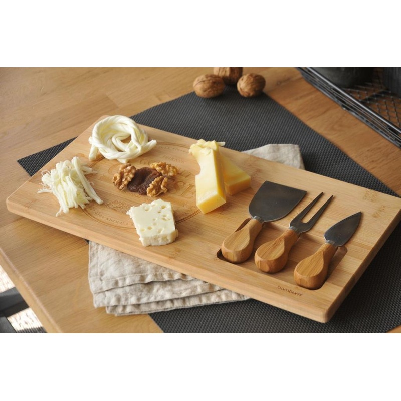Bambum Fhume Cheese Serving Set Design Award-Winning