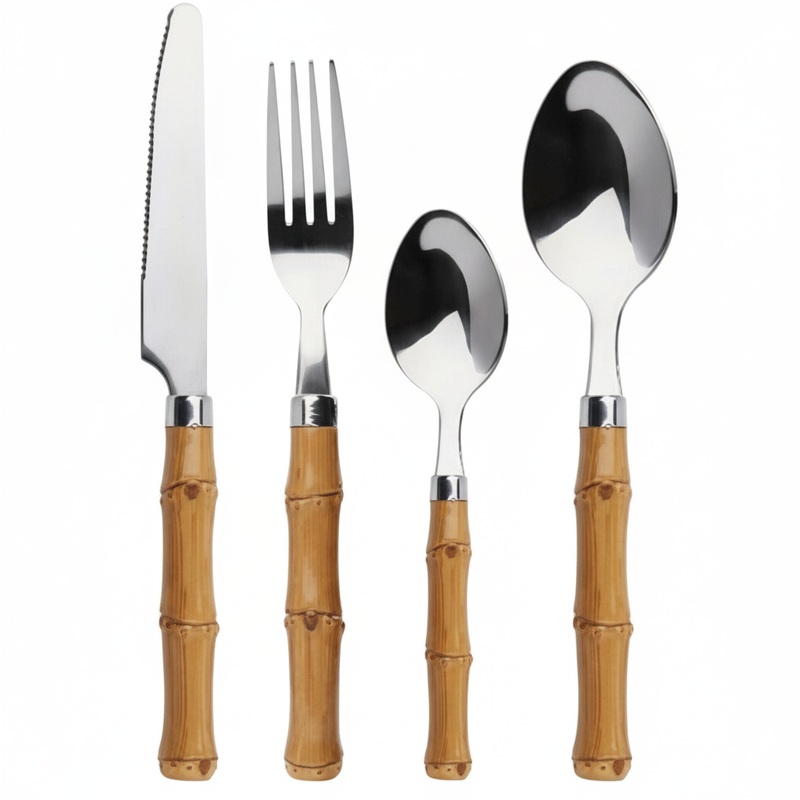 Bambum Matia - 24 Piece Cutlery Set