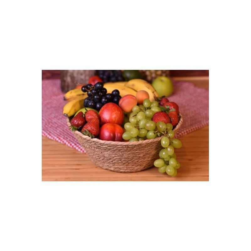 Bambum Oser Round Wicker Basket 34 Cm