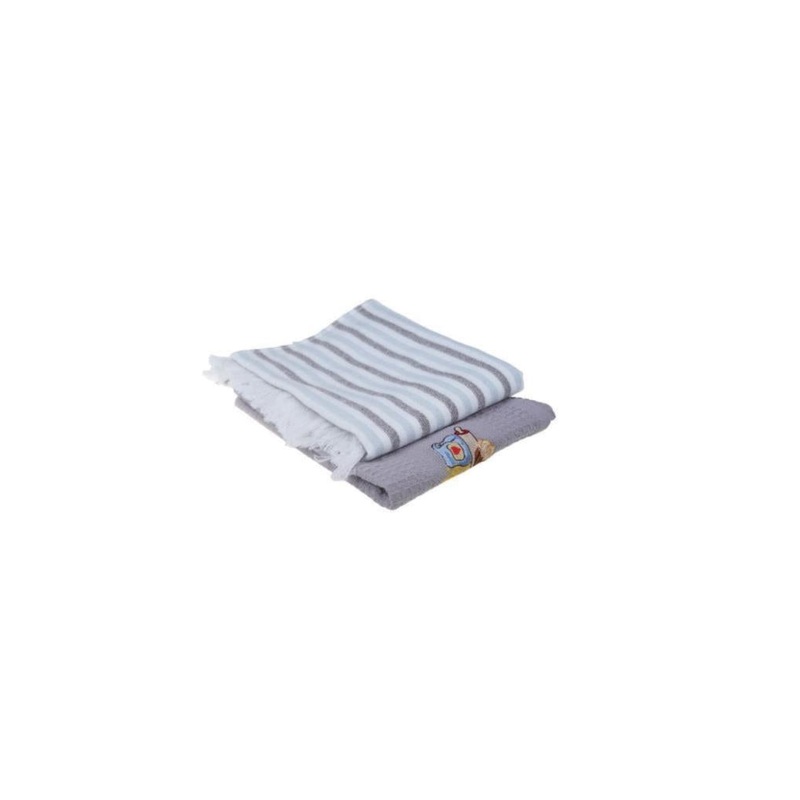 Bambum Sole - 2-Piece Drying Set Gray