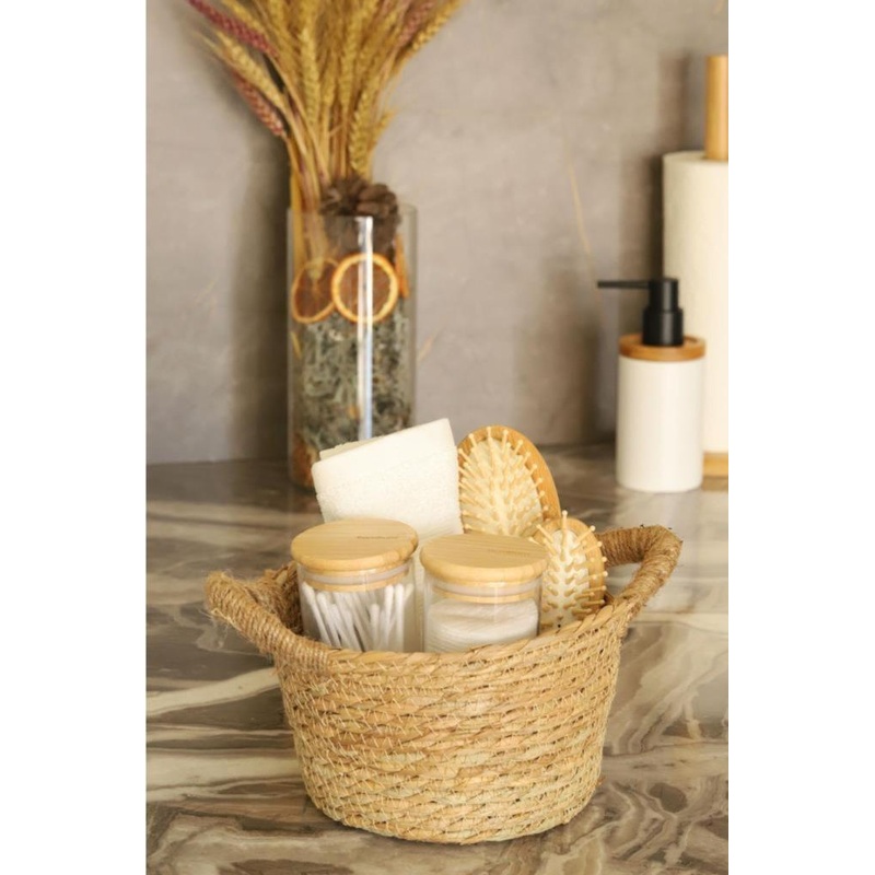 Bambum Vimini - Wicker Basket With Handle 19 Cm