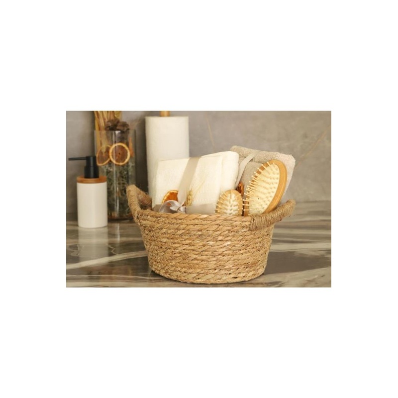 Bambum Vimini Wicker Basket With Handle 25 Cm