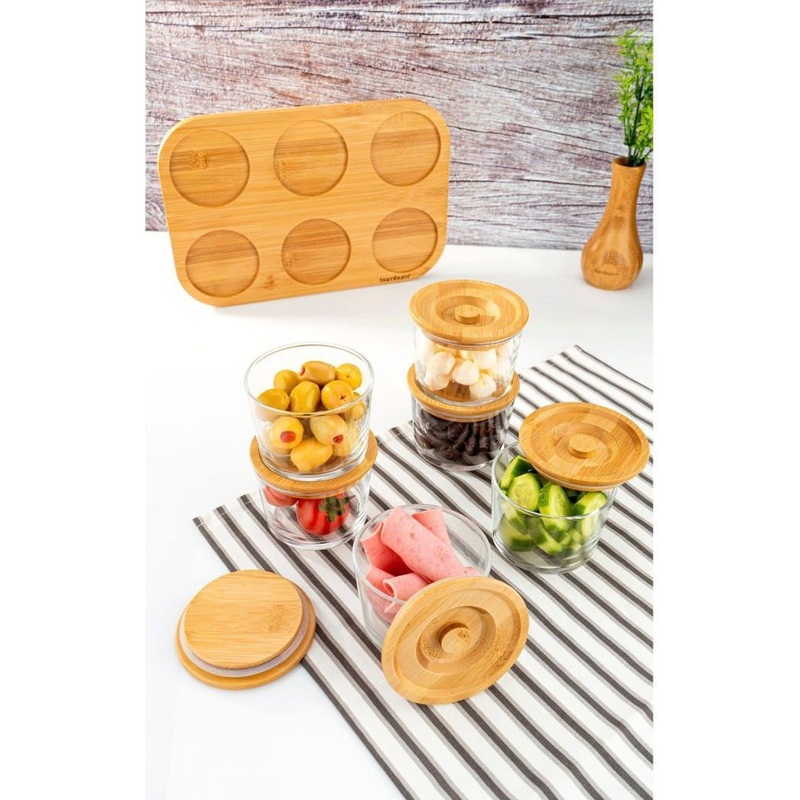 Lincoln - 13 Piece Glass Breakfast Set