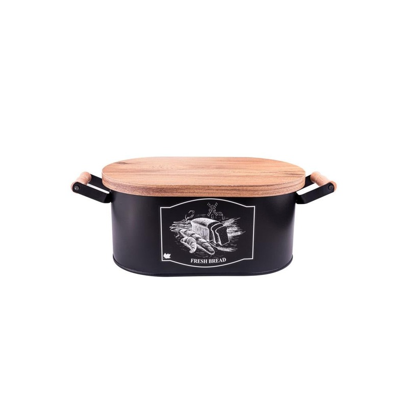 Sonata - Bread Box With Cutting Board Lid