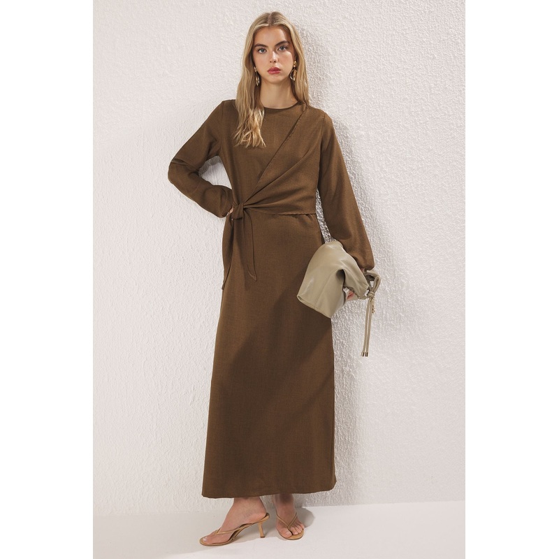 Modest Women's Straight Maxi Long Casual/daily Relaxed Modest Dresses