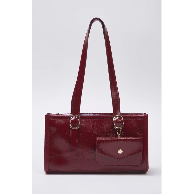 Shoes Women's Burgundy Shoulder Bag